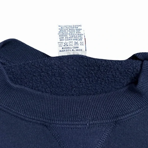 Vintage UCLA Sweatshirt Men's Medium Russell Athletic Crewneck Stitched USA 90s - Picture 6 of 9